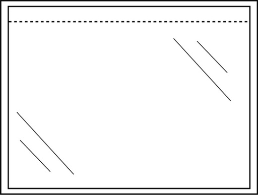 [080145] Enveloppe note d’envoi Quantore autocollante uni 165x122mm 1000 pièces