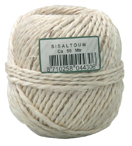 [831012] Ficelle Sisal Muller 2 fils Ø ±3mm 200g ±50m