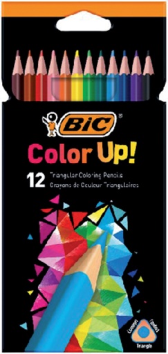 [960641] Crayon de couleur BIC Color Up 12 couleurs