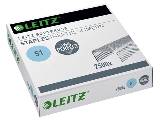 [306421] Nieten Leitz S1 Softpress verzinkt 2500 stuks