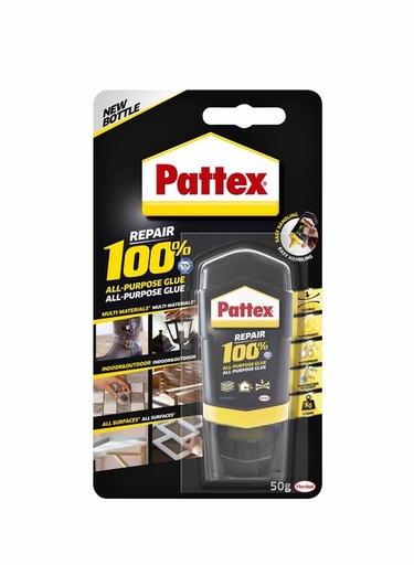 [836298] Colle Multi usages Pattex 100% tube 50g blister