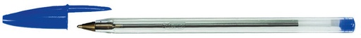 [616134] Balpen Bic Cristal medium blauw doos à  90+10 gratis