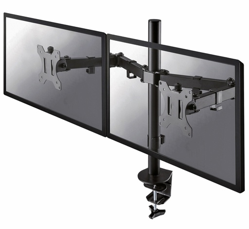 [418225] Monitorarm Neomounts D550D dual 10-32" zwart