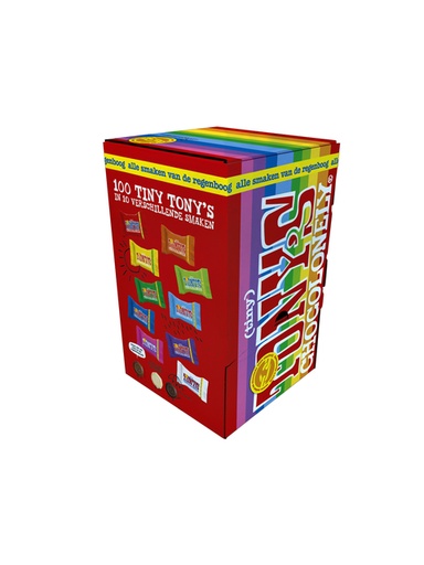 [891886] Chocolade Tony''s Chocolonely tiny mix doos 100 st