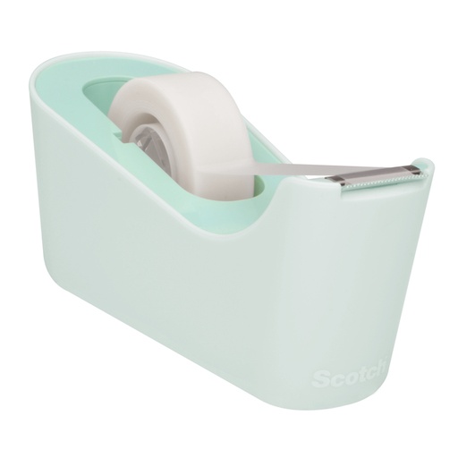 [836537] Plakbandhouder Scotch C18 mint + 1 rol magic tape 19mmx33m
