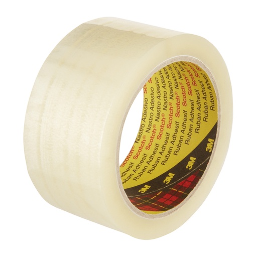 [803548] Ruban d'emballage Scotch 371 66mx50mm transparent PP 6 rouleaux