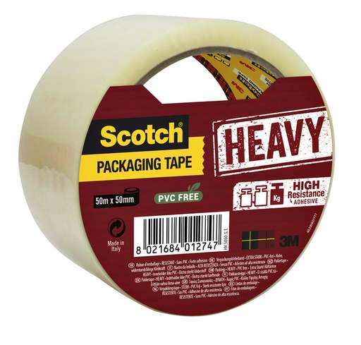 [803550] Verpakkingstape Scotch Secure Seal 50mmx50m transparant