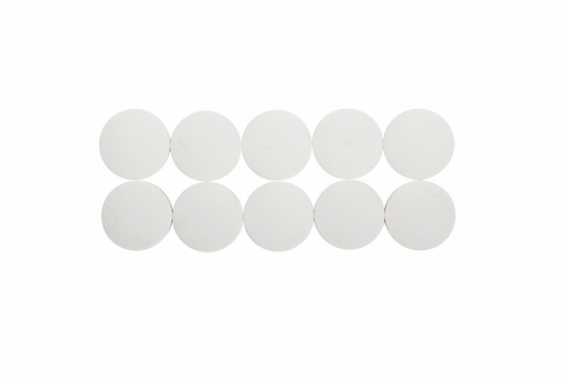 [921428] Aimant MAUL Solid 38x15,5mm 2,5kg blanc 10 pièces