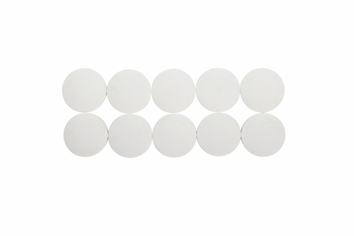 [921428] Aimant MAUL Solid 38x15,5mm 2,5kg blanc 10 pièces