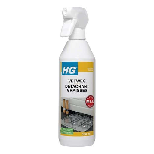 [897200] Dégraissant cuisine HG spray 500ml