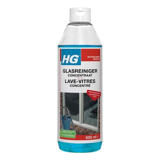 [897201] Glasreiniger HG glazenwasser flacon 500ml
