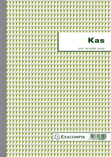 [010409] Kasboek Exacompta Manifold dupli 50vel NL