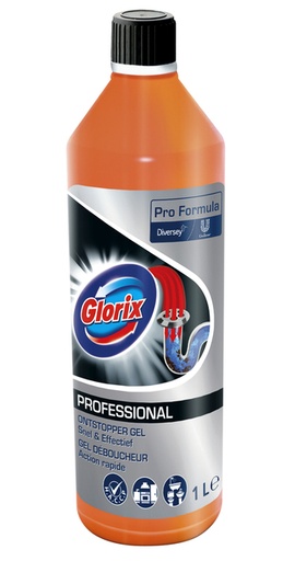 [897223] Afvoerontstopper Glorix Professional gel 1 liter