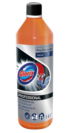 [897223] Afvoerontstopper Glorix Professional gel 1 liter