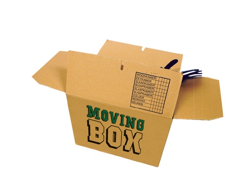 [820431] Carton de déménagement imprimé 480x320x360mm 25 pièces