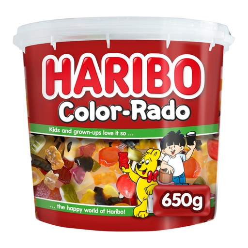 [890201] Snoep Haribo Color-Rado 650 gram