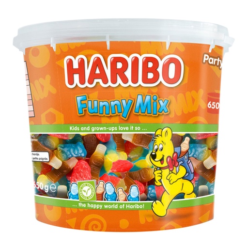 [890213] Haribo Funny Mix 650gram