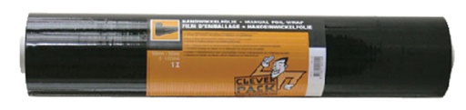 [820333] Film d’emballage étirable CleverPack 500mmx300m 20µ noir