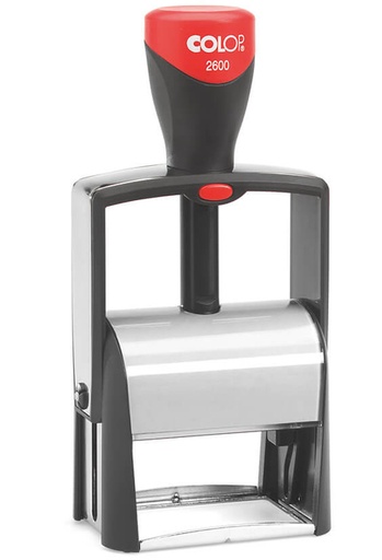 [350842] Cachet à Formules Colop Heavy Duty 2600 Classic Line personnalisable