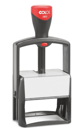 [350843] Cachet à Formules Colop Heavy Duty 2800 Classic Line personnalisable