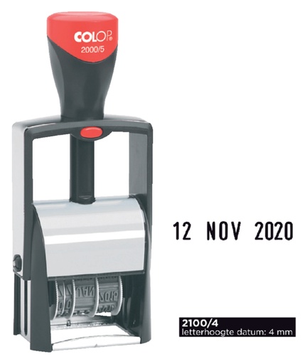 [351047] Tampon Dateur Colop Heavy Duty 2100/4 Classic Line NL rouge