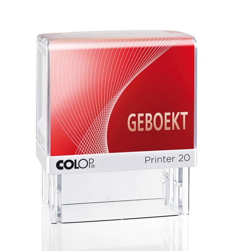 [350856] Cachet à Formules Colop Printer 20/L ‘Geboekt’