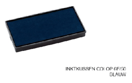 [351082] Stempelkussen Colop 6E/50 blauw