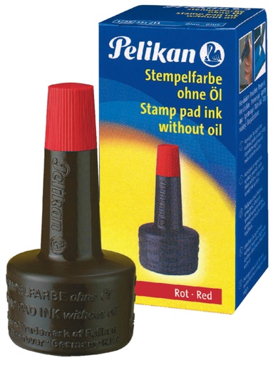 [356102] Stempelinkt Pelikan flacon 28ml rood