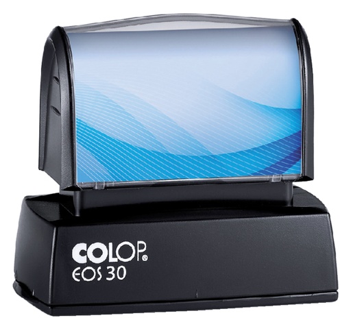 [351166] Tampon encreur Colop EOS 30 personnalisable avec plaque noir