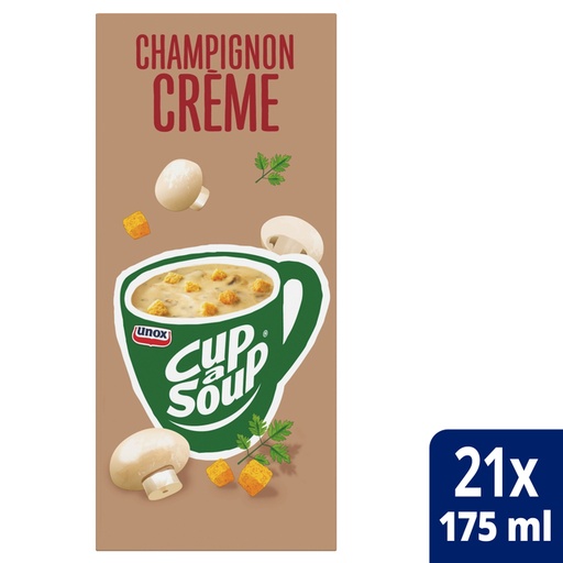 [890181] Cup-a-Soup Unox Champignons crème 21x 175ml