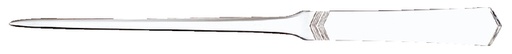 [334051] Briefopener MAULslim, vlak RVS-staal, bewerkt heft, smal lemmet van 245mm blister à 1 stuk