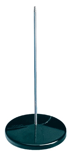 [531602] Pique-notes MAUL Ø8,5x17cm noir blister sans bouchon de protection