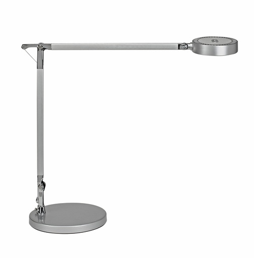 [495414] Bureaulamp MAUL Grace LED voet dimbaar colour vario zilver