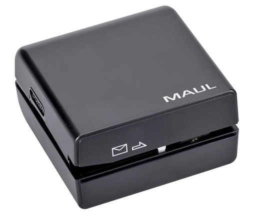 [890740] Briefopener MAUL Electrisch incl 4 batterijen 74x70x40mm blister