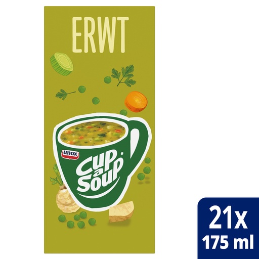 [890185] Cup-a-Soup Unox erwtensoep 21x175ml