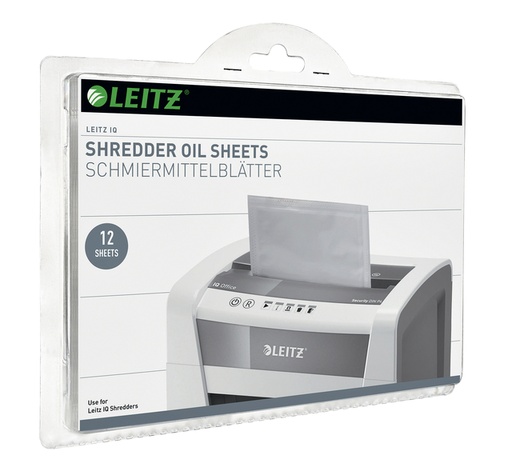 [470771] Olie voor papiervernietiger sheet Leitz IQ 12vel