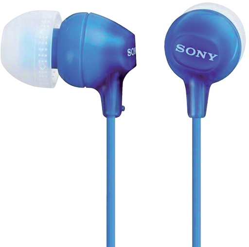 [418753] Oortelefoon Sony EX15LP basic blauw
