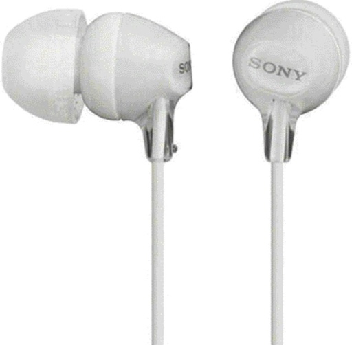 [418755] Ecouteurs Sony EX15LP Basic blanc