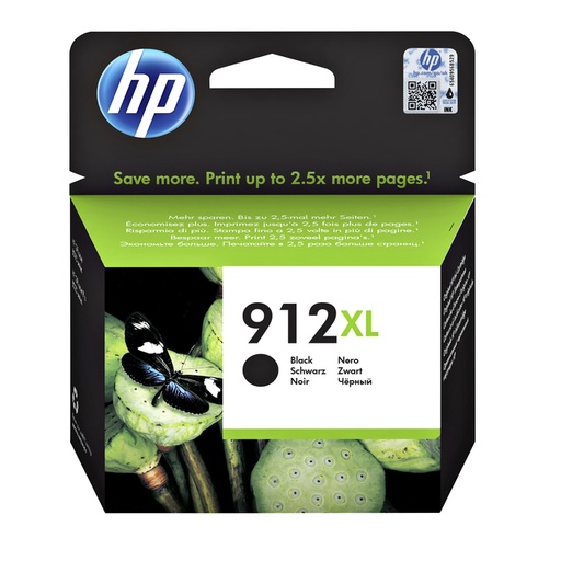 [405080] Inktcartridge HP 3YL84AE 912XL zwart