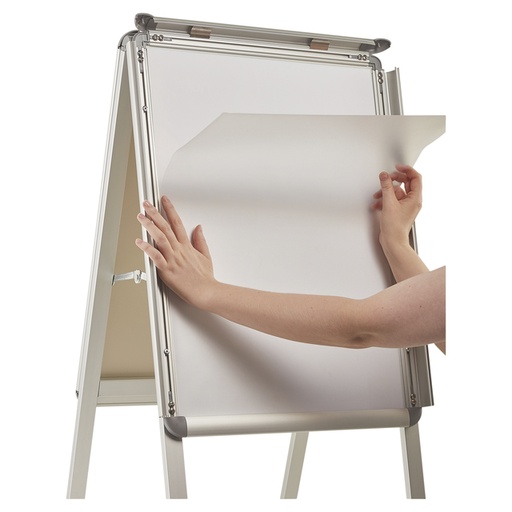 [920858] Chevalet de trottoir Nobo A2 47,5x89cm avec cadre clipsable