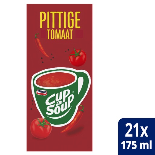 [890192] Cup-a-Soup Unox pittige tomaat 21x175ml