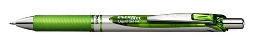 [614464] Roller gel Pentel EnerGel BL77 Medium vert clair