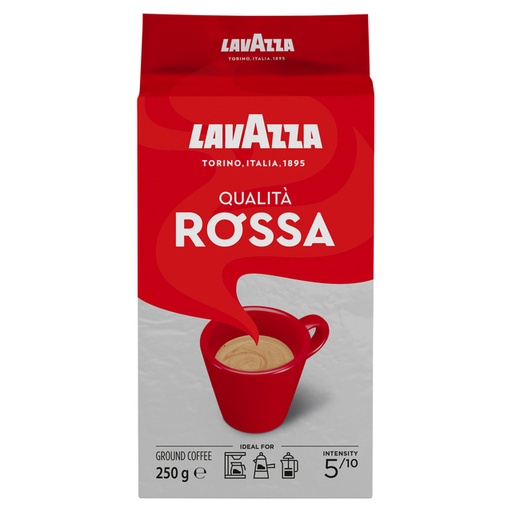 [891894] Café moulu Lavazza Qualita Rossa 250g
