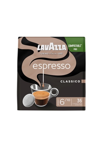 [891895] Koffiepads Lavazza espresso Classico 36 stuks