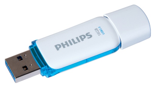 [434944] Clé USB 3.0 Philips Snow USB-A 16Go bleu