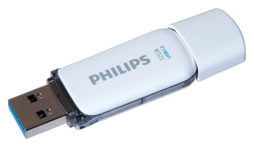 [434945] Clé USB 3.0 Philips Snow USB-A 32Go gris