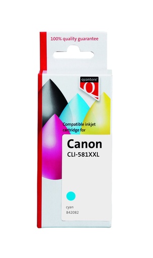 [842082] Cartouche d''encre Quantore alternative pour Canon CLI-581XXL bleu