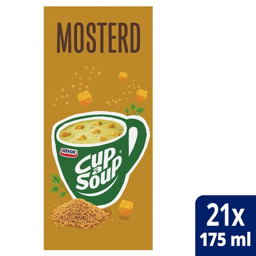 [890199] Cup-a-Soup Unox mosterd 21x175ml