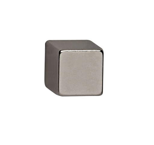 [921461] Aimant néodyme MAUL cube 10x10x10mm 3,8kg nickelé 4 pièces