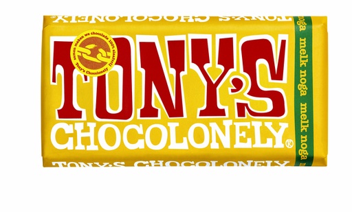 [891117] Chocolat Tony's Chocolonely lait nougat tablette 180g